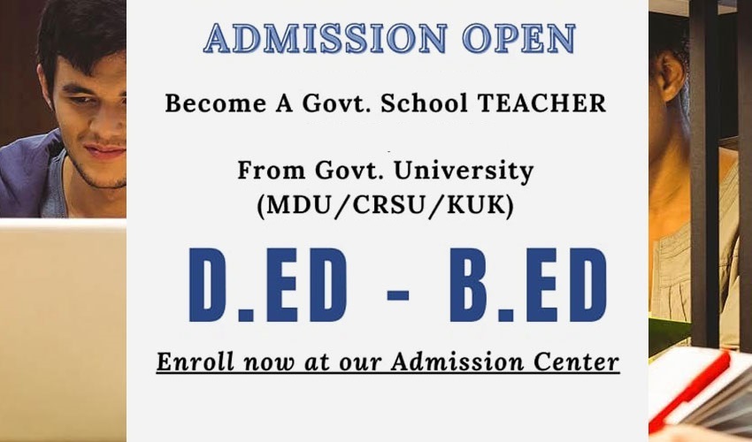 DIET/JBT/D.ED  ADMISSION